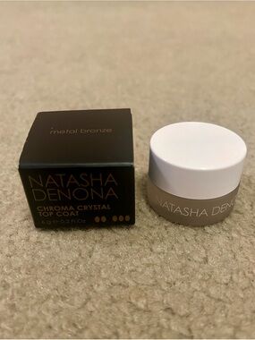 Natasha Denona Chroma Crystal Top Coat Eyeshadow *Metal Bronze*
